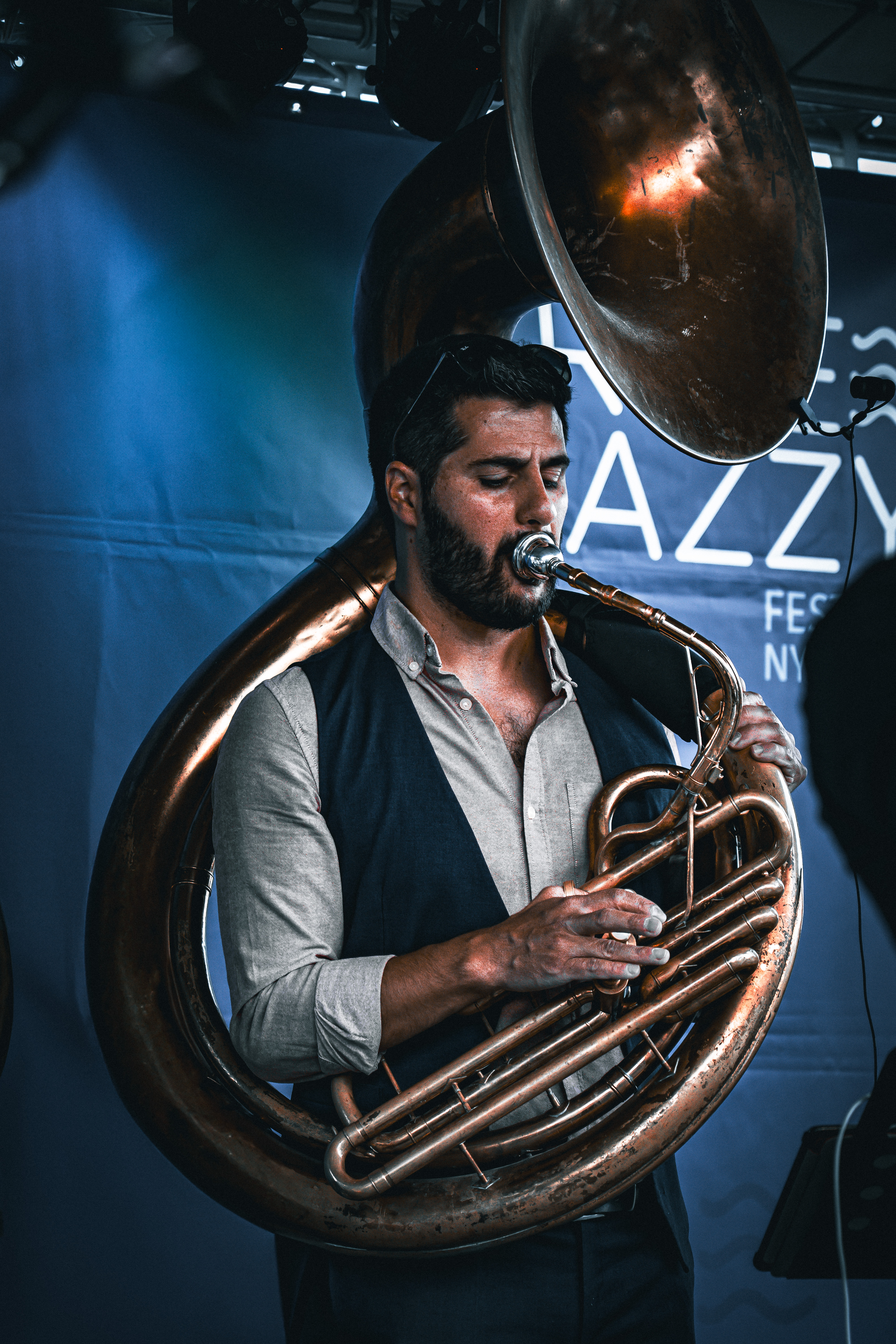 Concert Rive Jazzy : New Orleans Syndicate - Photo par Alessandro Palmieri